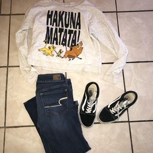 Lion king sweat shirt